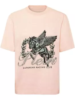 Футболка Philipp Plein Unicorn из джерси, розовый