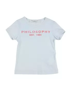 Футболка Philosophy Di Lorenzo Serafini, небесно-голубой