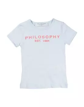 Футболка Philosophy Di Lorenzo Serafini, светло-серый