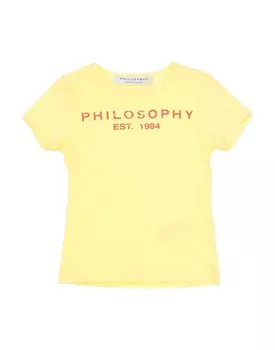 Футболка Philosophy Di Lorenzo Serafini, желтый