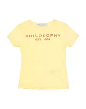 Футболка Philosophy Di Lorenzo Serafini, желтый