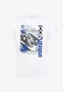 Футболка PHOTO SNEAKER TEE Converse, белый