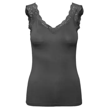 Футболка Pieces Barbera Lace, серый