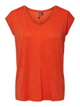 Футболка Pieces BILLO, цвет Lobster