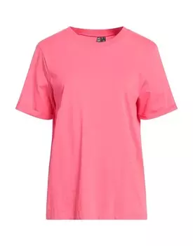 Футболка Pieces, фуксия