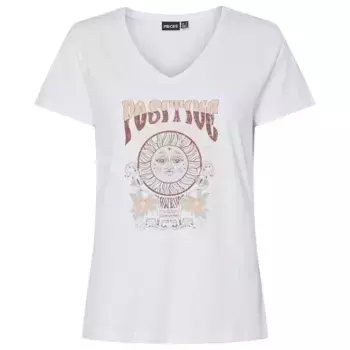 Футболка Pieces Gabriella, белый