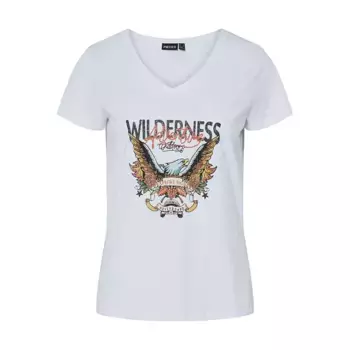 Футболка Pieces Gabriella, белый