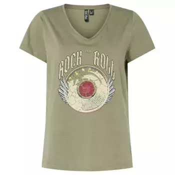 Футболка Pieces Gabriella, зеленый