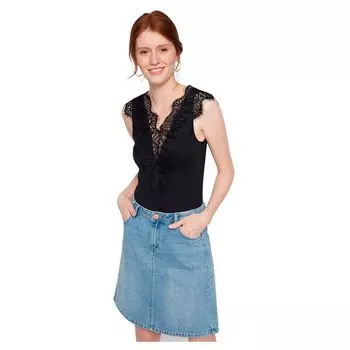 Футболка Pieces Ilu Braces, черный