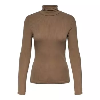 Футболка Pieces Kitte Long Sleeve Roll Neck, зеленый