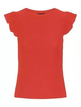 Футболка Pieces, оранжевый