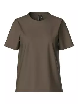 Футболка PIECES RIA, темно-коричневый