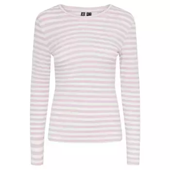 Футболка Pieces Ruka, розовый/белый