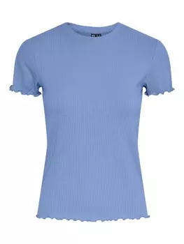 Футболка PIECES Shirt Nicca, светло-синий
