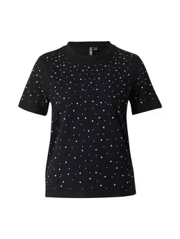 Футболка PIECES Shirt PCNANNY, черный