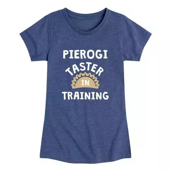 Футболка Pierogi Tester In Training для девочек 7–16 лет с графическим рисунком Licensed Character