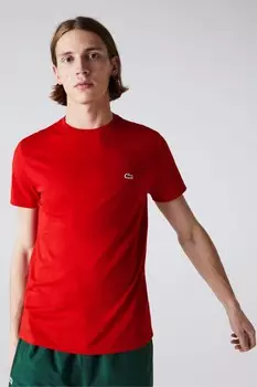 Футболка Пима Lacoste, красный