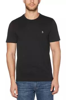 Футболка Pin Point с короткими рукавами Original Penguin, черный