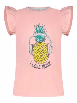 Футболка Pineapple in lavender Topo, розовый