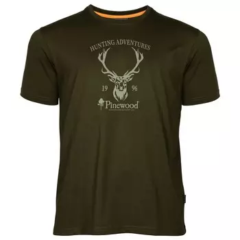 Футболка Pinewood Red Deer, зеленый