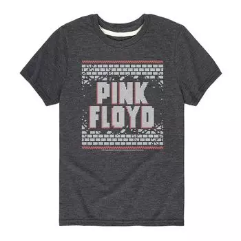 Футболка Pink Floyd The Wall с праздничным рисунком для мальчиков 8–20 лет Licensed Character, серый