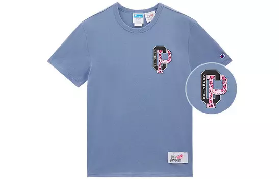 Футболка Pink Panther X унисекс Champion, светло-голубой