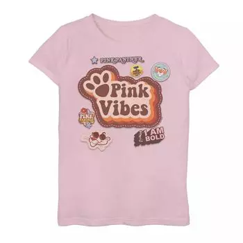 Футболка Pink Vibes для девочек 4–16 лет с изображением Розовой Пантеры Licensed Character