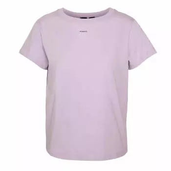 Футболка Pinko Basico Logo, сиреневый