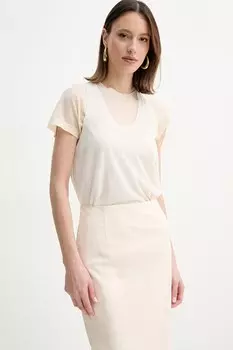 Футболка Pinko, бежевый