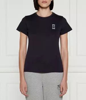Футболка Pinko Bussolotto Regular Fit, темно-синий
