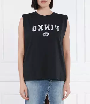 Футболка Pinko CACAO CANOTTA Regular Fit, черный