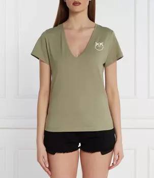 Футболка Pinko Regular Fit, фисташковый