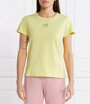 Футболка Pinko Regular Fit, лаймовый