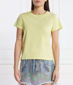 Футболка Pinko Regular Fit, лаймовый