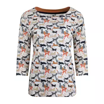 Футболка "пинто" из органического хлопка Weird Fish, бежевый