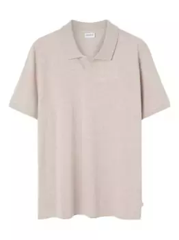 Футболка Piqu Polo 2.0 с вышитым логотипом Les Deux, нейтральный