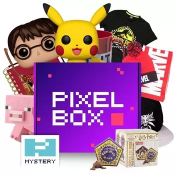 Футболка Pixel-Box Mystery Box, размер L, мужская Inna marka