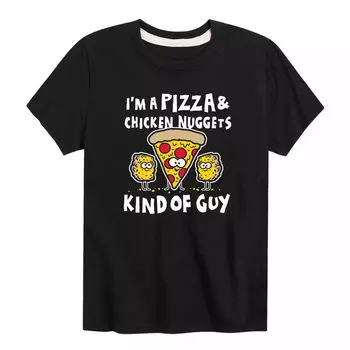 Футболка Pizza Nuggets для мальчиков 8–20 лет в стиле Guy Licensed Character