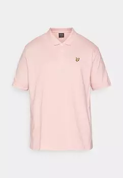 Футболка Plain Lyle & Scott, пальмово-розовая