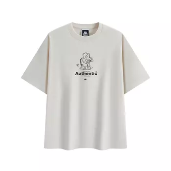 Футболка PLAYER унисекс многоцветная Kappa, Winter Moss Green-3709