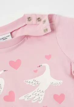 Футболка PLAYFUL Polarn O. Pyret, розовый