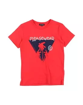 Футболка Please, красный