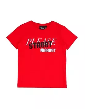 Футболка Please, красный