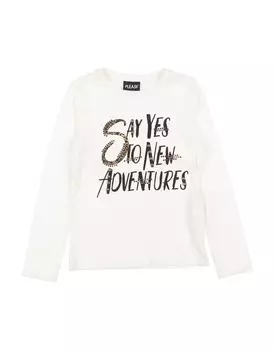 Футболка Please, слоновая кость