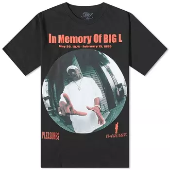 Футболка Pleasures Big L Memory Tee