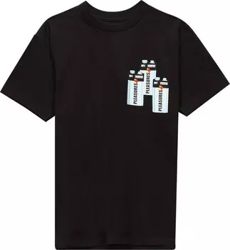 Футболка Pleasures Charge T-Shirt 'Black', черный