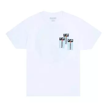 Футболка Pleasures Charge T-Shirt 'White', белый