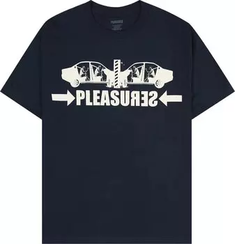 Футболка Pleasures Crash 'Navy', синий