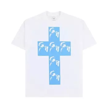 Футболка Pleasures Cross T-Shirt, белый