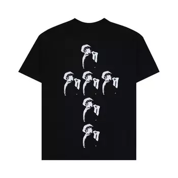 Футболка Pleasures Cross T-Shirt, черный